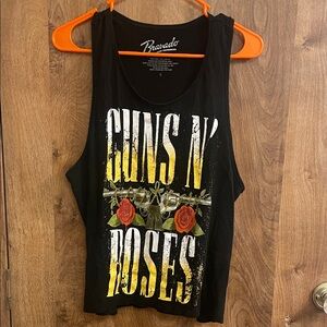 Bravado Black Guns N' Roses Graphic Tank Top